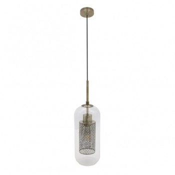 Distribuidor - Lâmpadas Diversas | Colgantes Moderno | COLGANTE PIXIE 1XE27 CUERO REGX13X13 CM Ref: 193591314